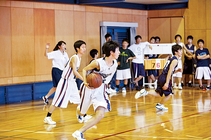 バスケットボール部 クラブ活動 生徒会活動 学校生活 須磨学園 須磨学園