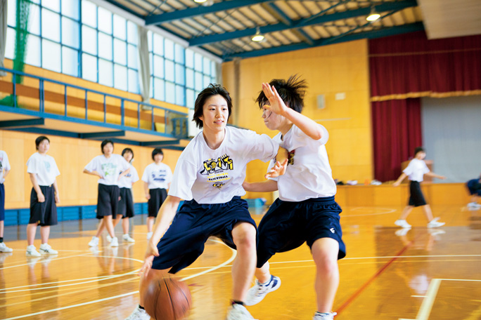 バスケットボール部 クラブ活動 生徒会活動 学校生活 須磨学園 須磨学園