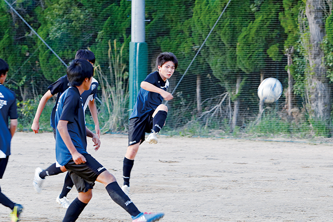 サッカー部 クラブ活動 生徒会活動 学校生活 須磨学園 須磨学園