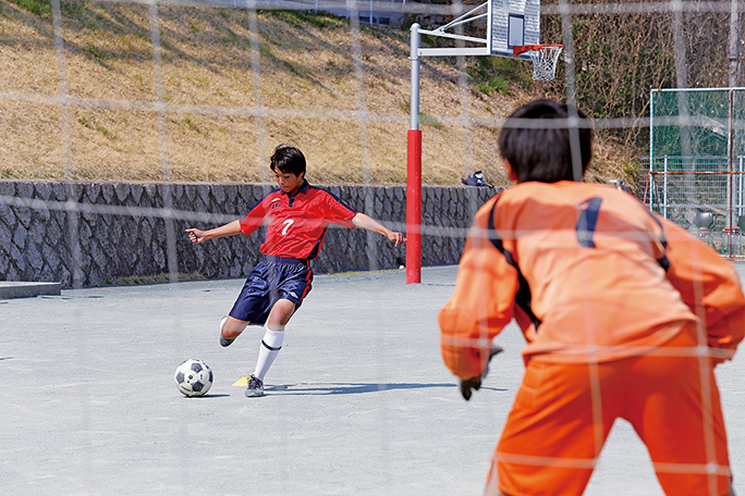 サッカー部 クラブ活動 生徒会活動 学校生活 須磨学園 須磨学園