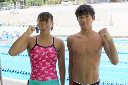 水泳部 世界ジュニア日本代表に 学園カレンダー 学校生活 須磨学園